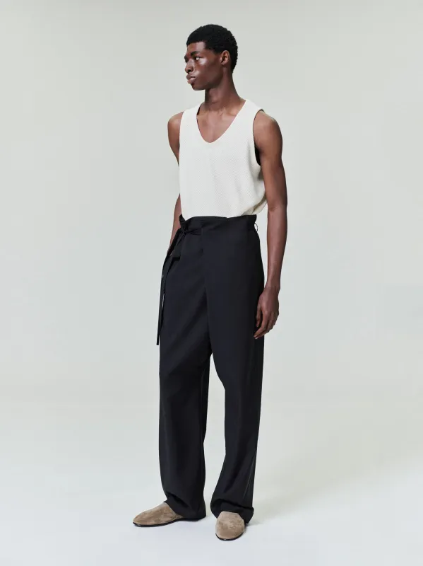 Easy Care Wool Wrap Pants made by Fear of God
