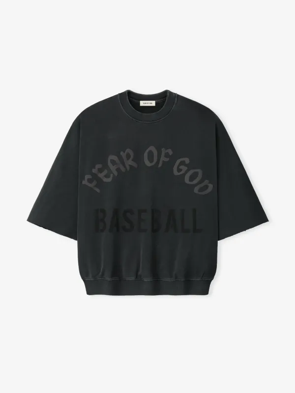 Baseball Cut Sleeve Sweatshirt made by Fear of God