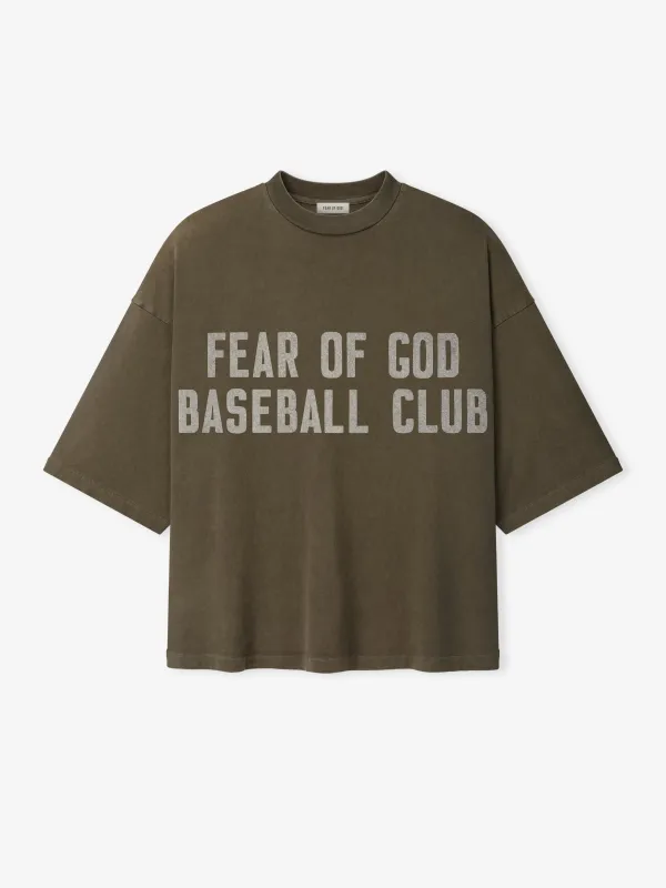 "Baseball Club" Short Sleeve Tee made by Fear of God