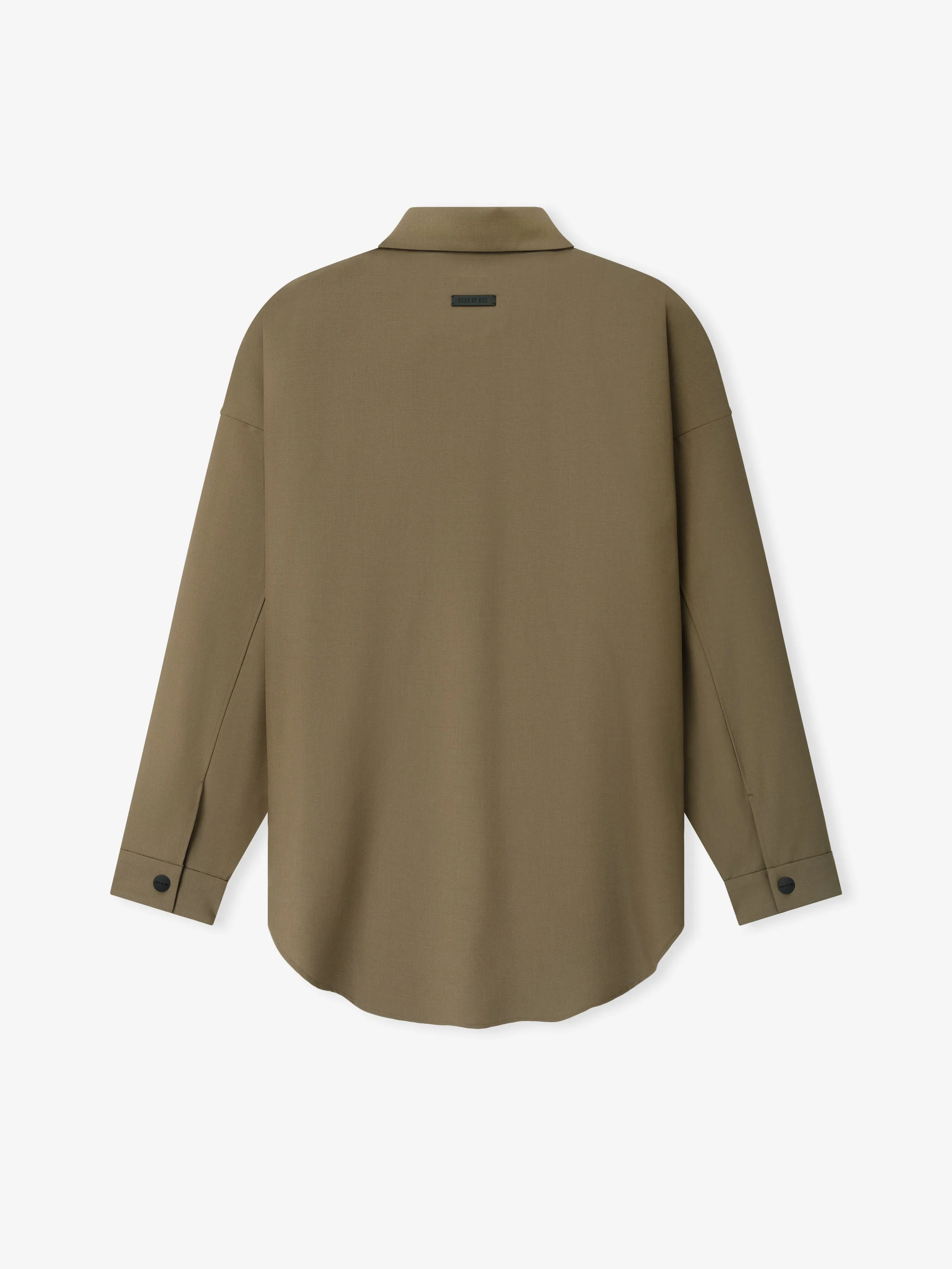 Wool Poplin Relaxed Shirt sold by Fear of God product image thumbnail 2