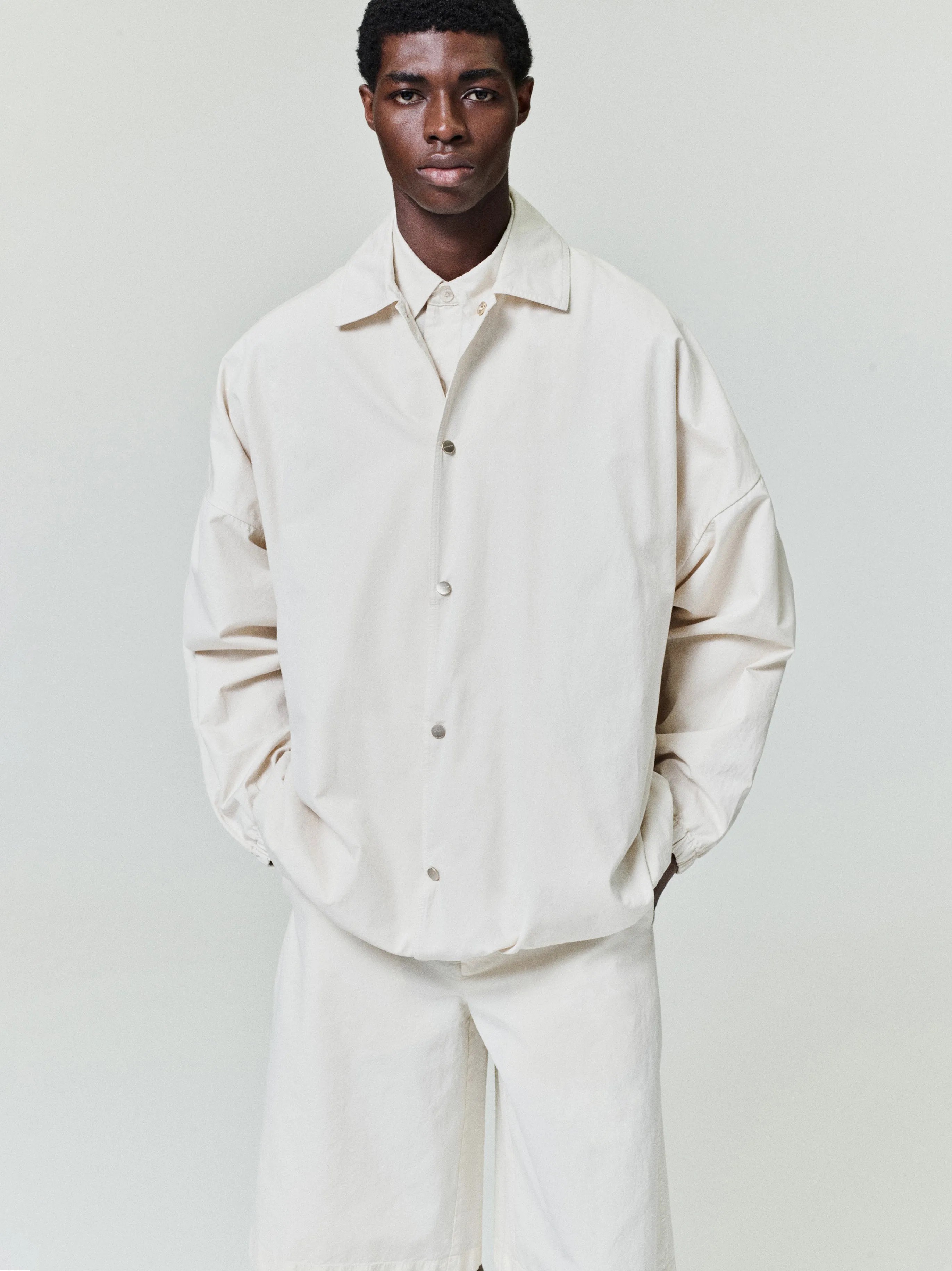 Garment Dyed Cotton Windbreaker sold by Fear of God product image thumbnail 2