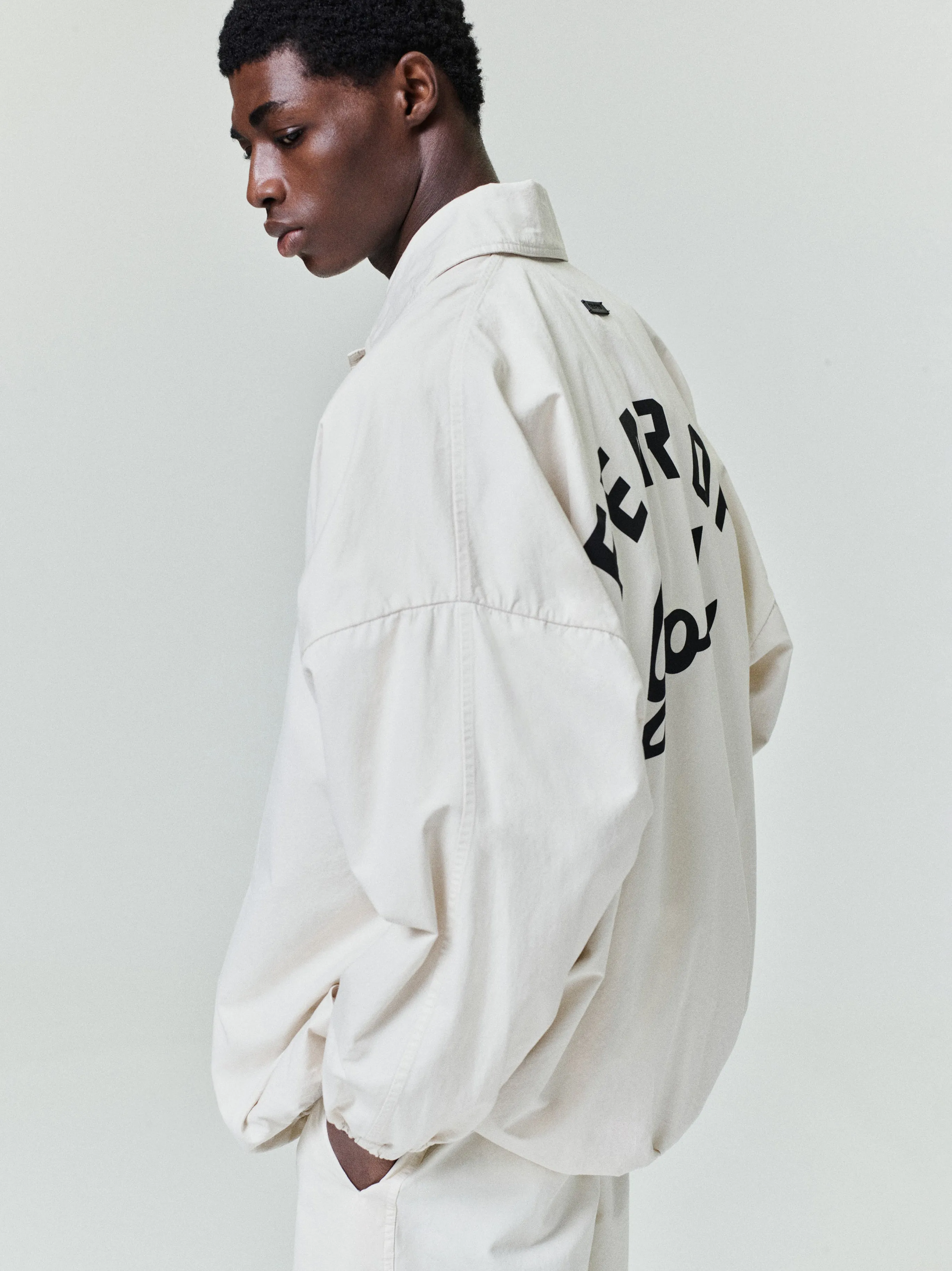 Garment Dyed Cotton Windbreaker sold by Fear of God product image thumbnail 3