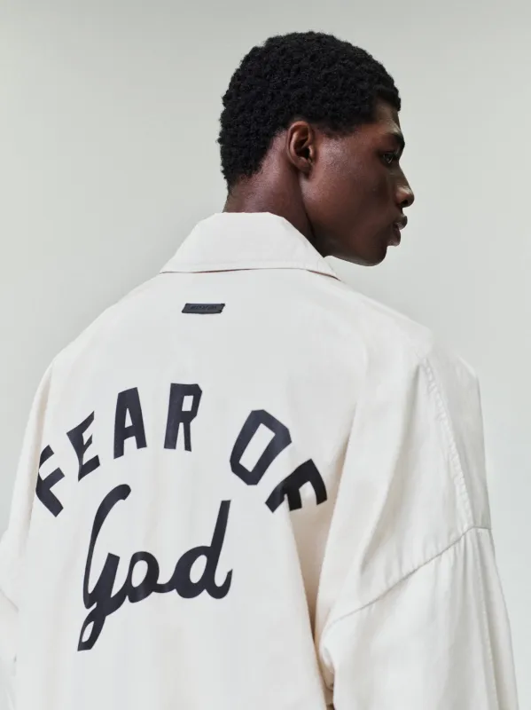 Garment Dyed Cotton Windbreaker made by Fear of God
