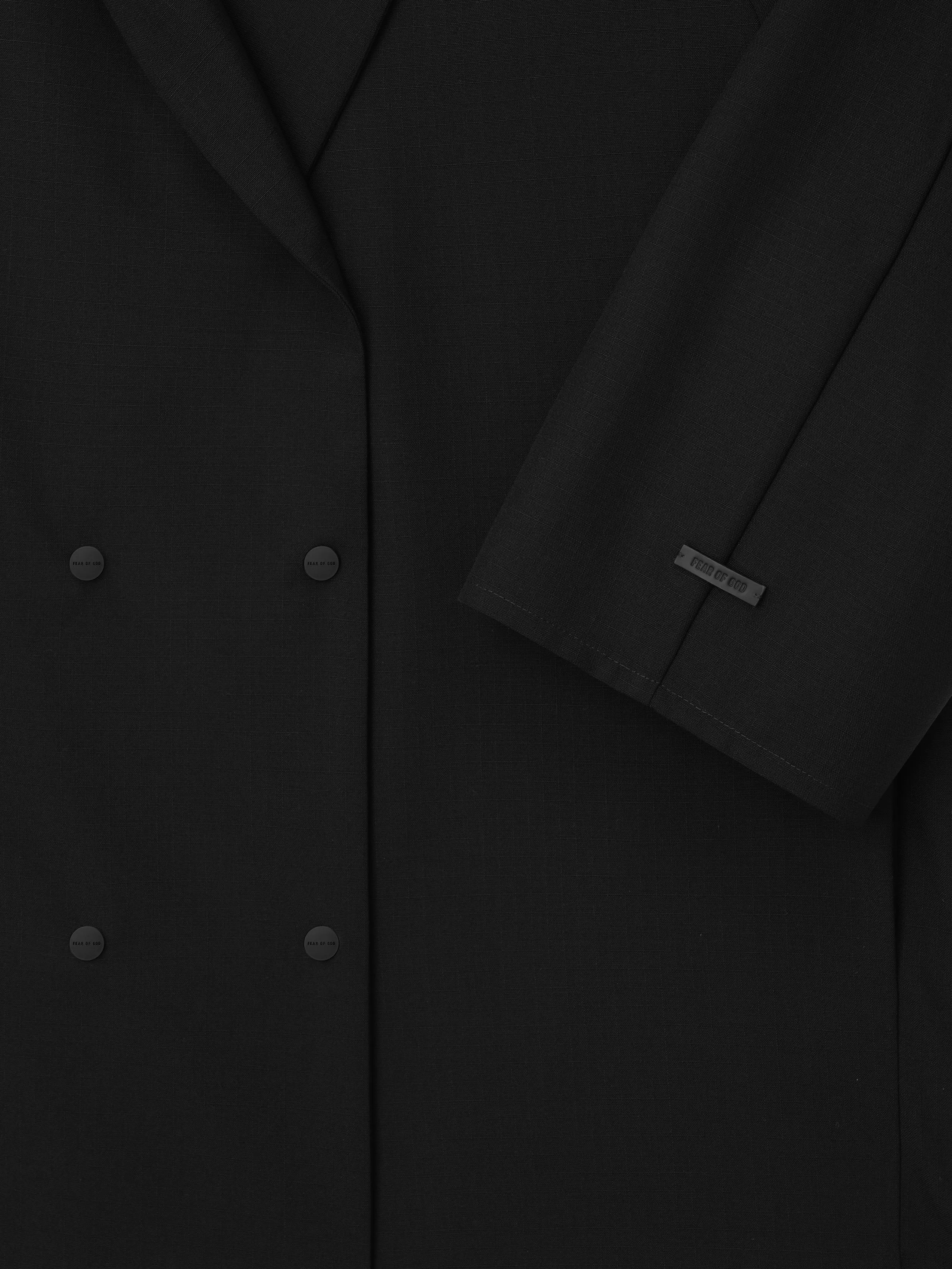 Womens Wool Ripstop Shawl Collar Jacket sold by Fear of God product image thumbnail 5