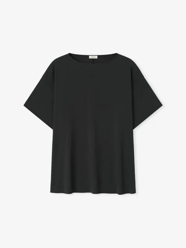 Womens Superfine Wool Boat Neck Tee made by Fear of God