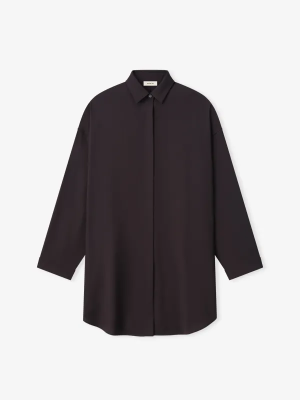 Womens Easy Care Wool Relaxed Shirt made by Fear of God