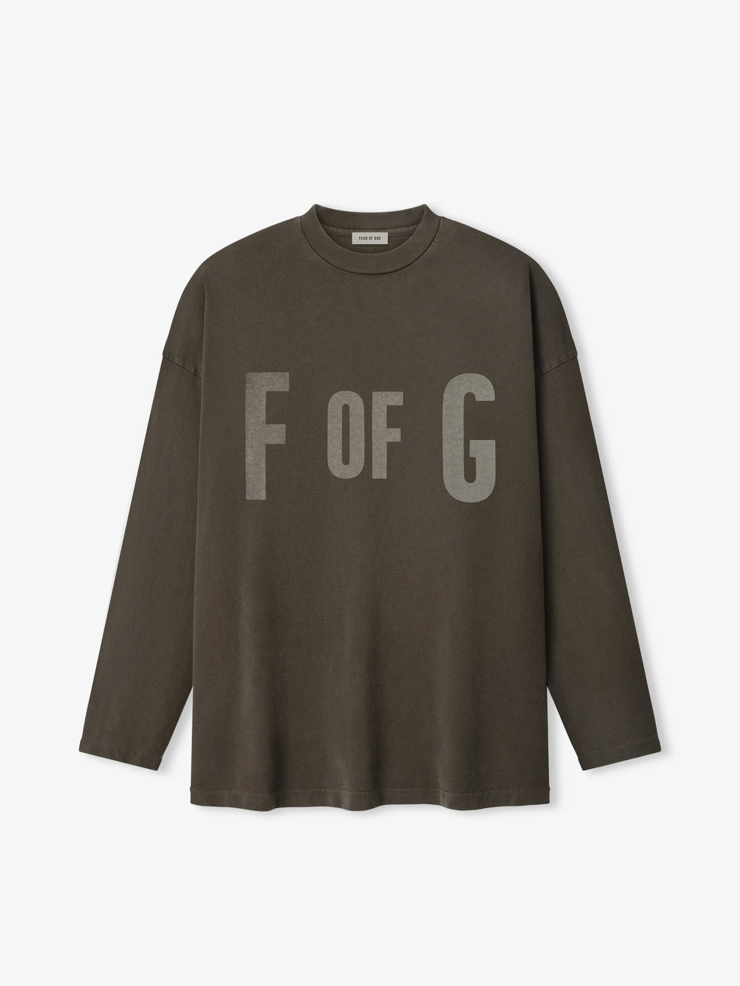 "F Of G, 26" Long Sleeve Tee sold by Fear of God