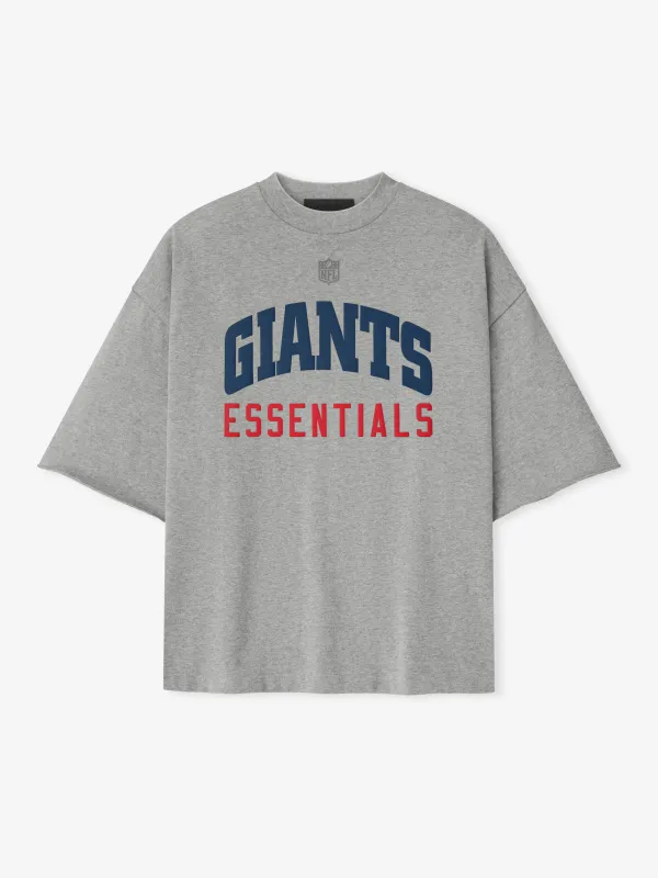 Giants 90s 3/4 Sleeve Football Tee made by Essentials