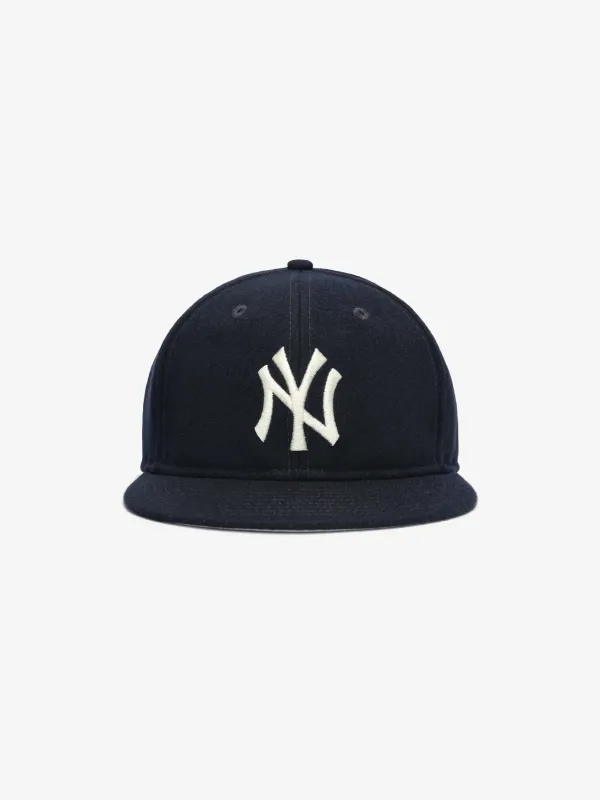 New York Yankees Wool Retro Crown 59FIFTY Fitted Cap made by Essentials