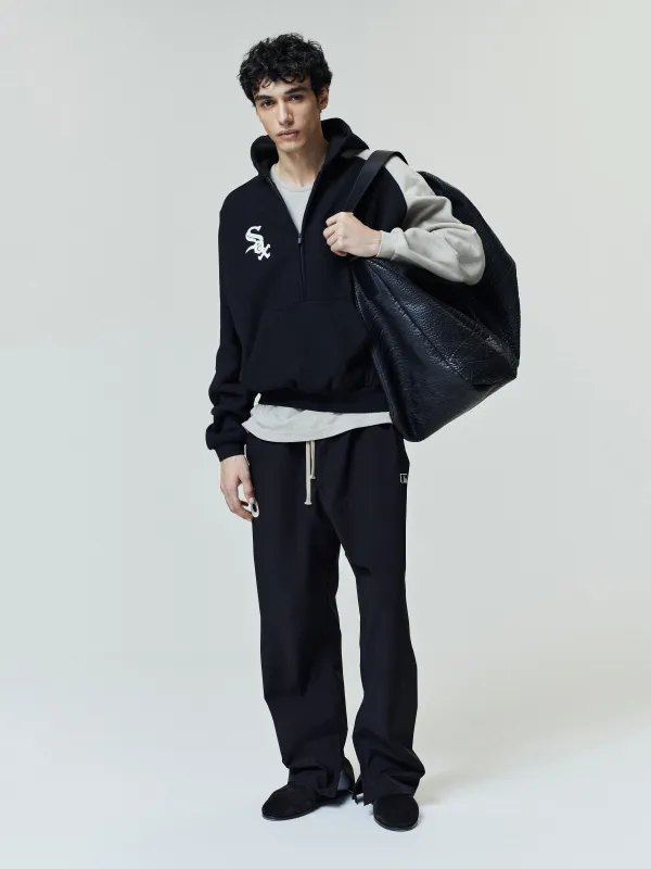 White Sox Raglan Half Zip Sport Hoodie made by Essentials