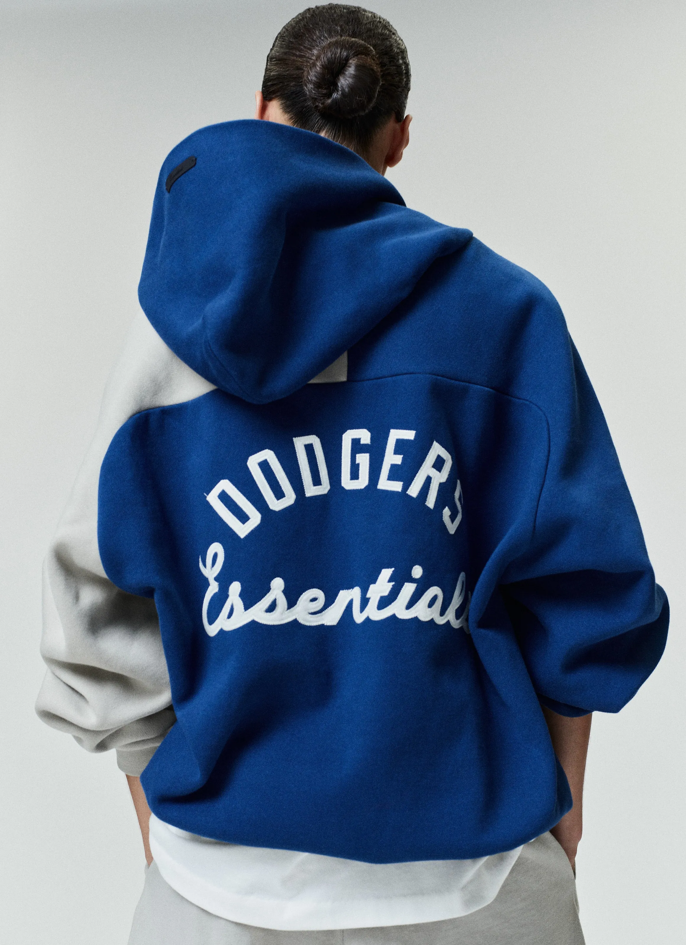 Dodgers Raglan Half Zip Sport Hoodie sold by Fear of God