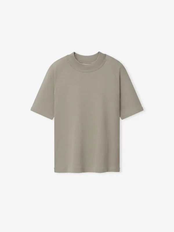 Womens Shrunken Baseball Tee made by Essentials