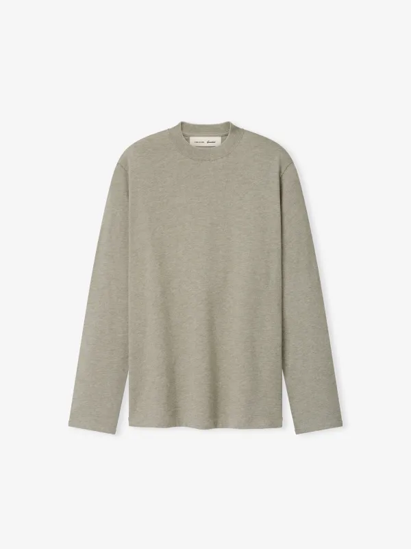 Womens Tri-Blend Classic Fit Long Sleeve Tee made by Essentials