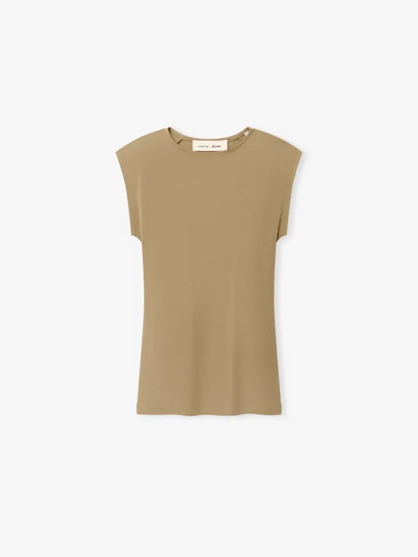Womens Soft Rib Fitted Tank made by Essentials