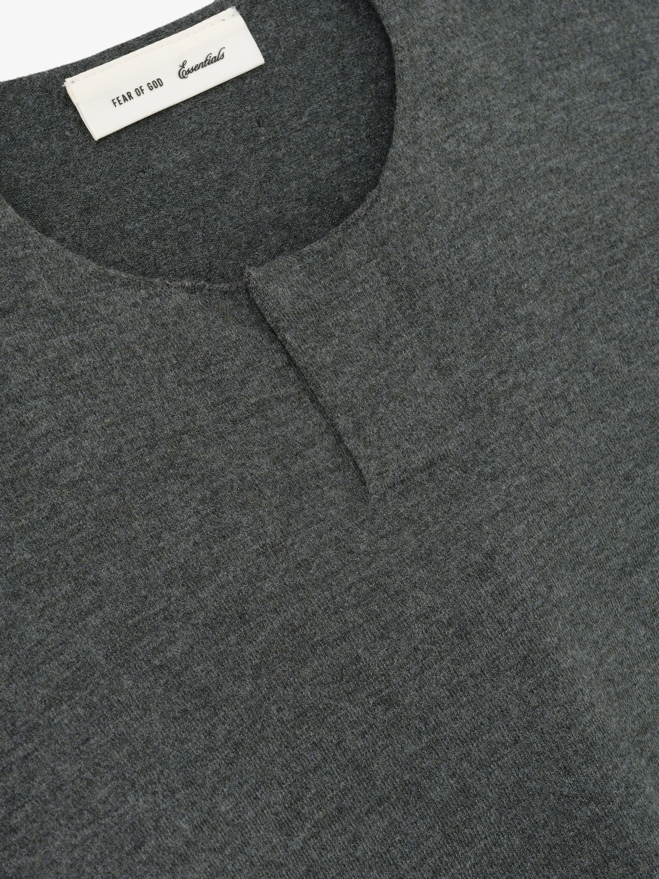 Soft Knit Short Sleeve Henley sold by Fear of God product image thumbnail 3