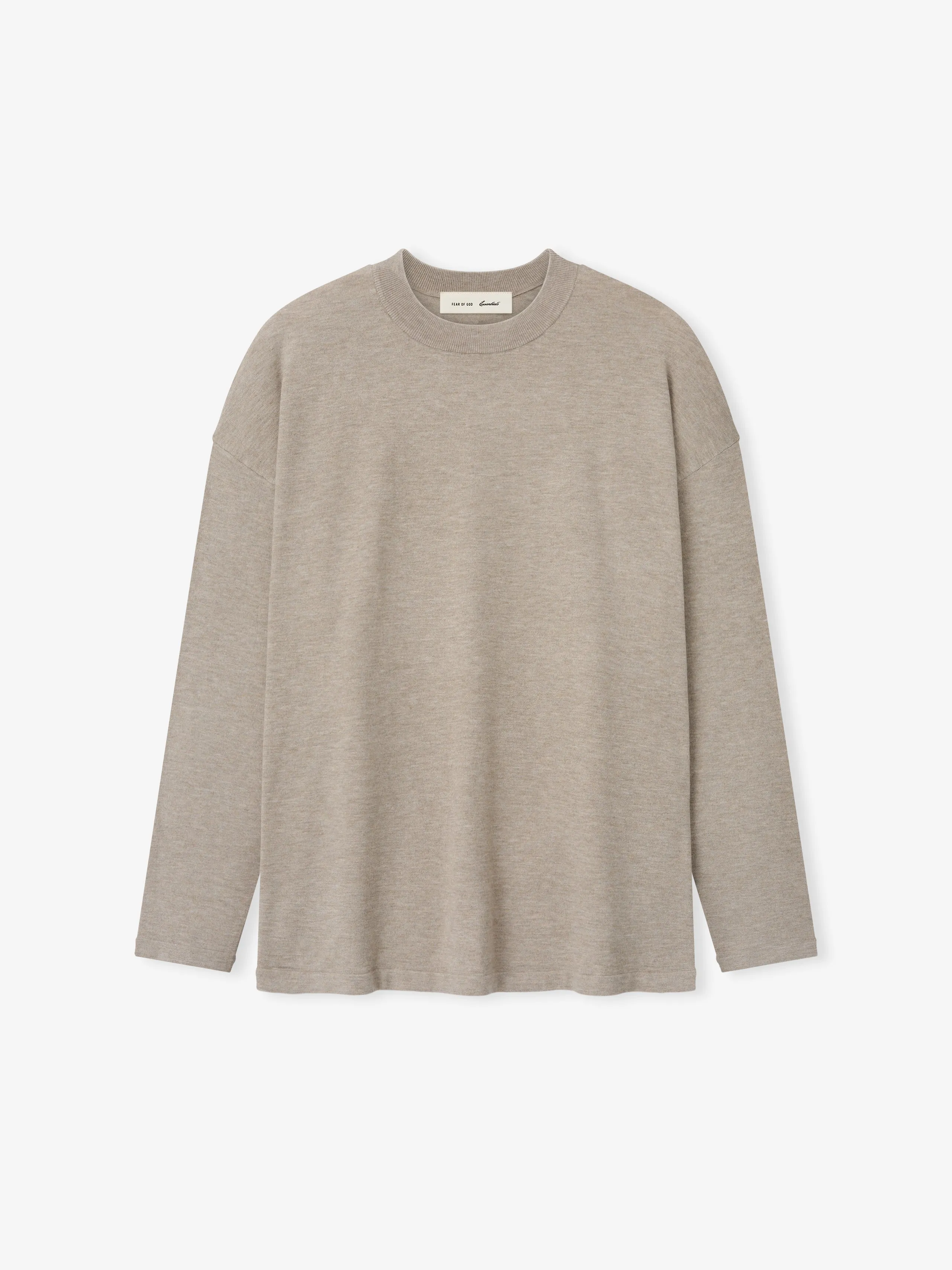 Soft Knit Long Sleeve Tee sold by Fear of God