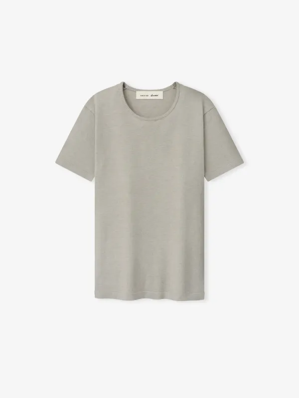 Womens Soft Knit Slim Classic Tee made by Essentials