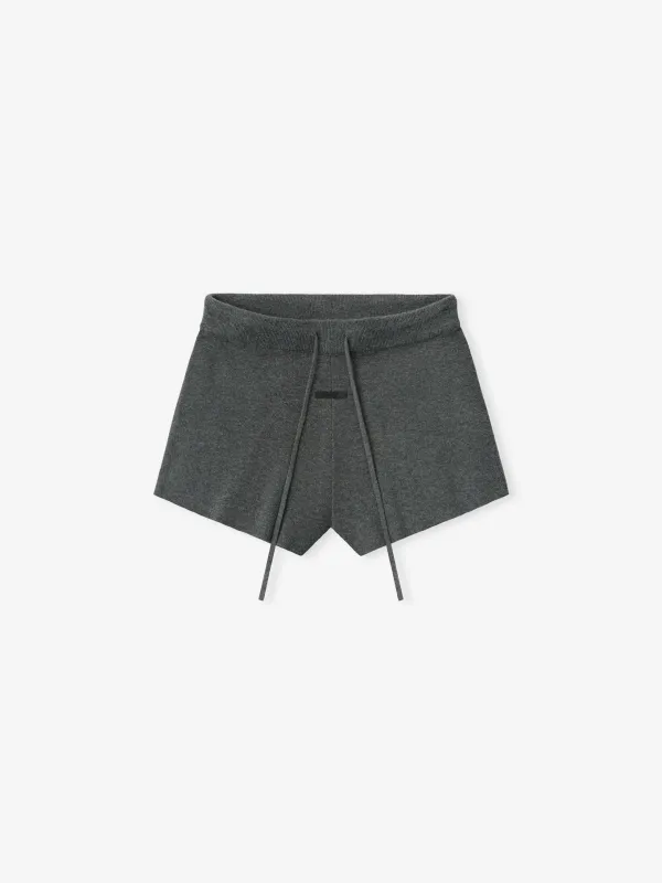 Womens Soft Knit Running Short made by Essentials