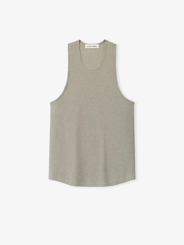 Ribbed Essential Tank made by Essentials