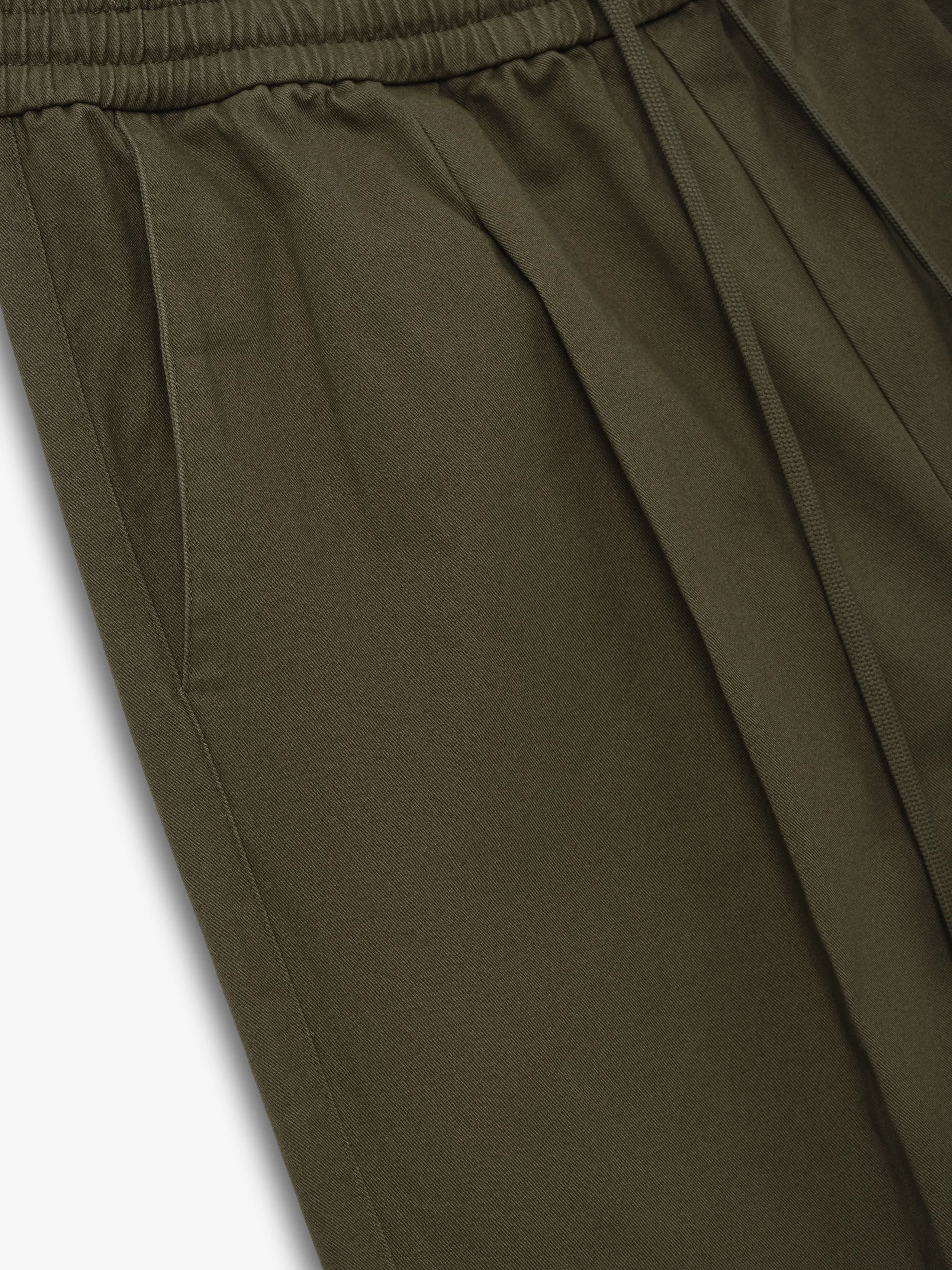 Cotton Twill Pleat Front Drawstring Pant sold by Fear of God product image thumbnail 3