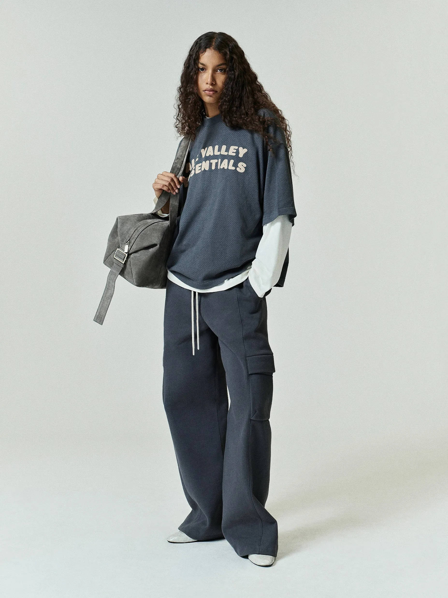 Womens Fleece Cargo Relaxed Sweatpant sold by Fear of God product image thumbnail 2