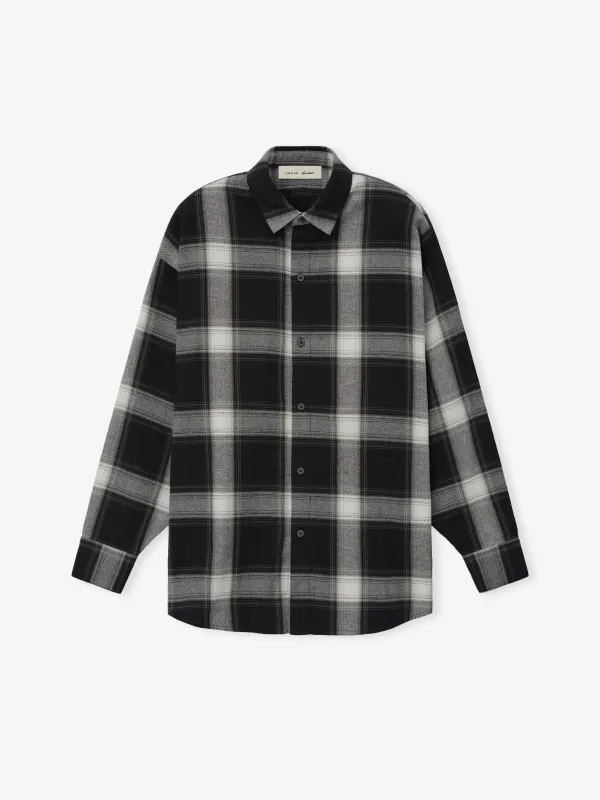 Womens Flannel Button Up Shirt made by Essentials