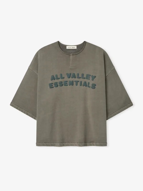 3/4 Henley Sweatshirt made by Essentials