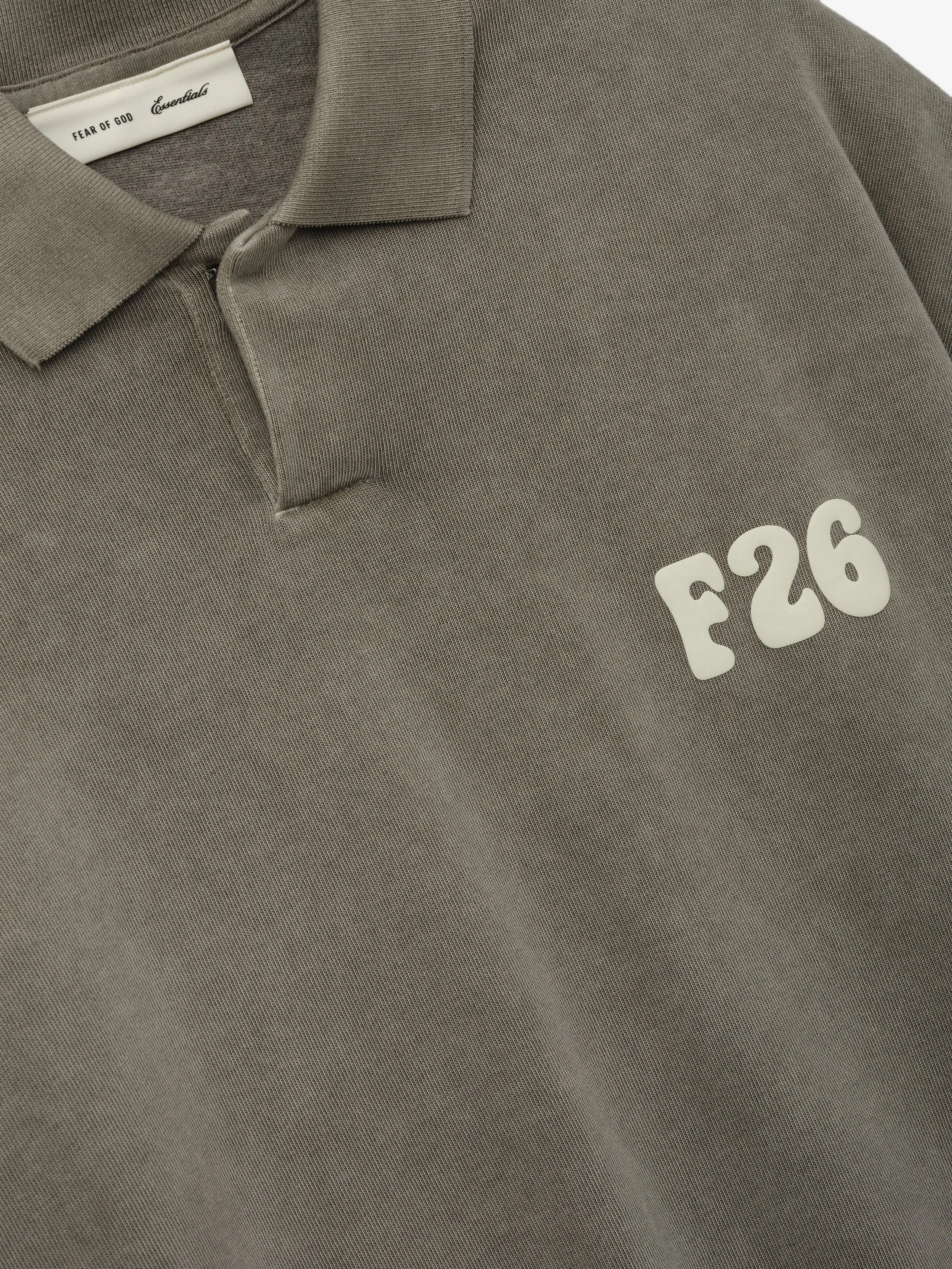 Heavy Jersey Cropped Polo sold by Fear of God product image thumbnail 3