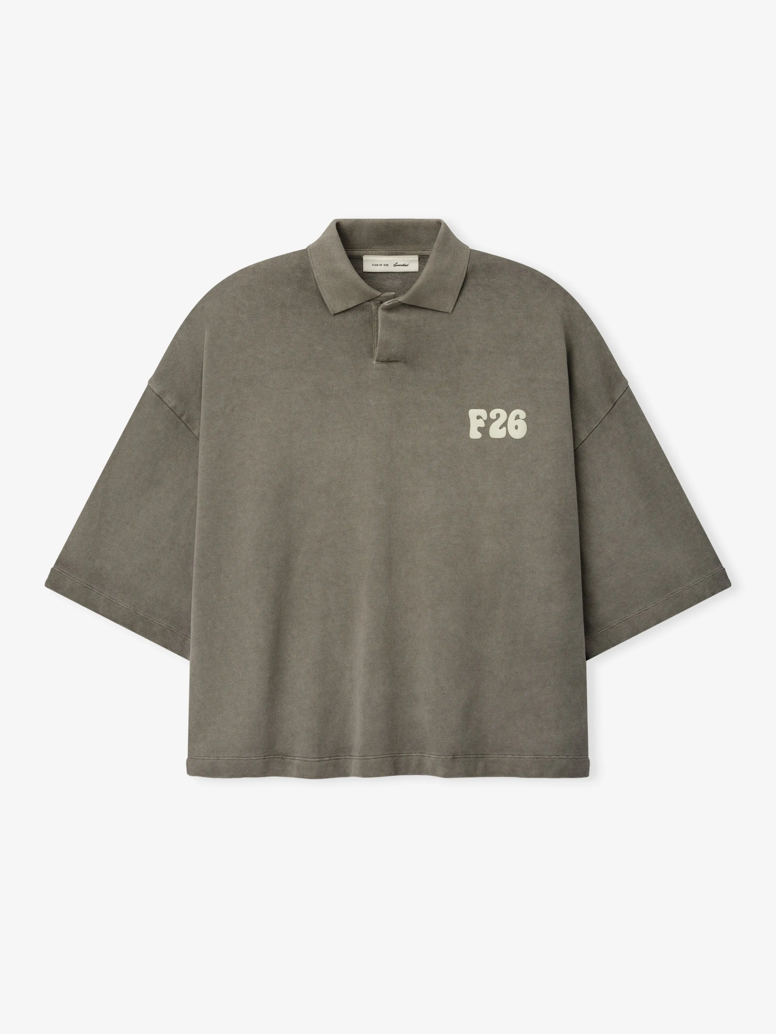 Heavy Jersey Cropped Polo sold by Fear of God
