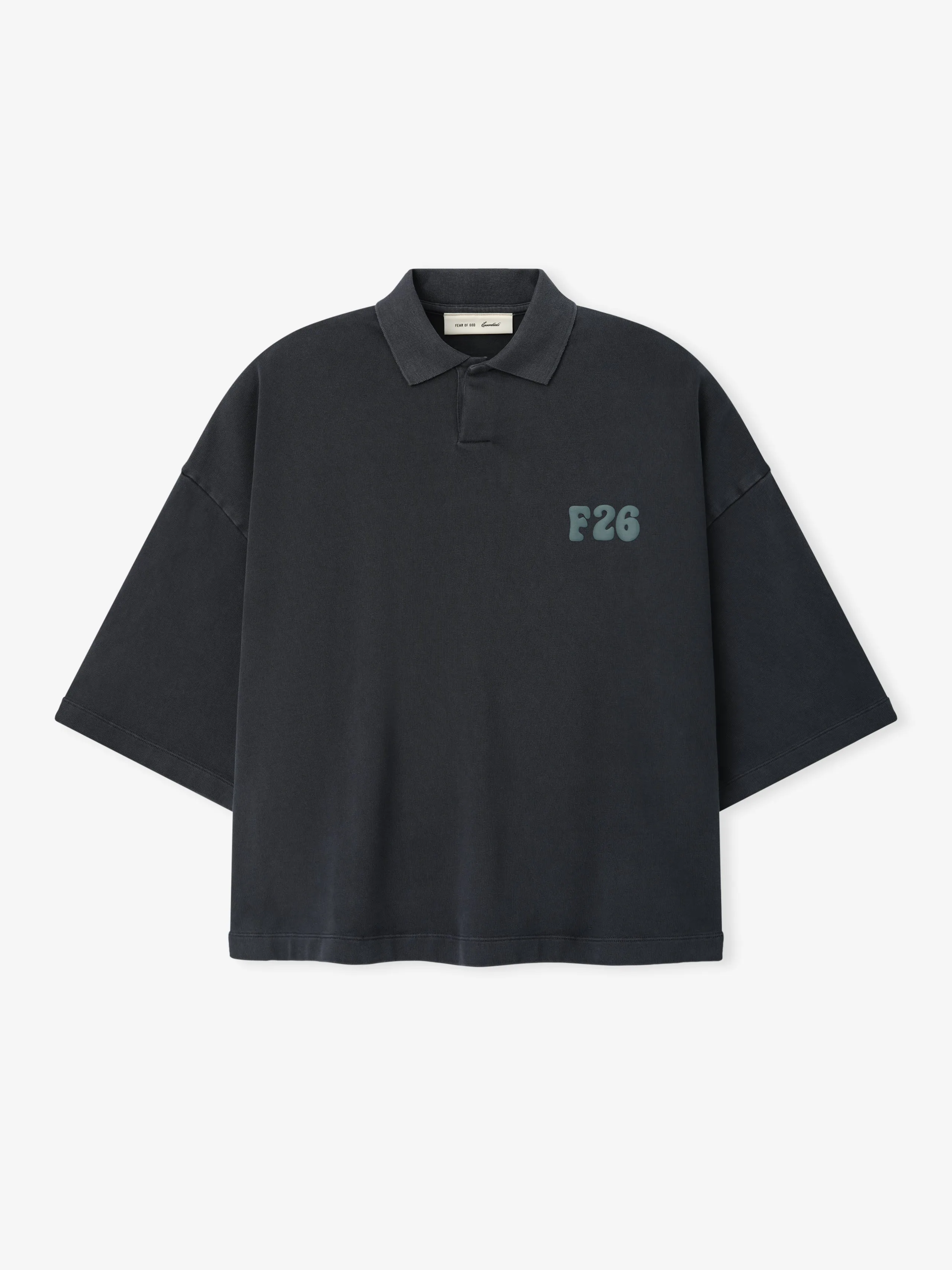 Heavy Jersey Cropped Polo sold by Fear of God