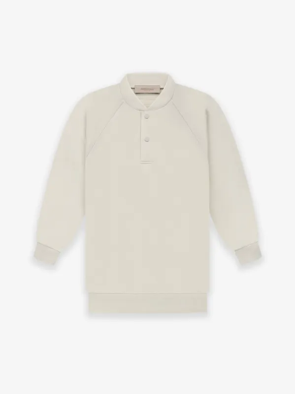 Womens 3/4 Sleeve Henley made by Fear of God