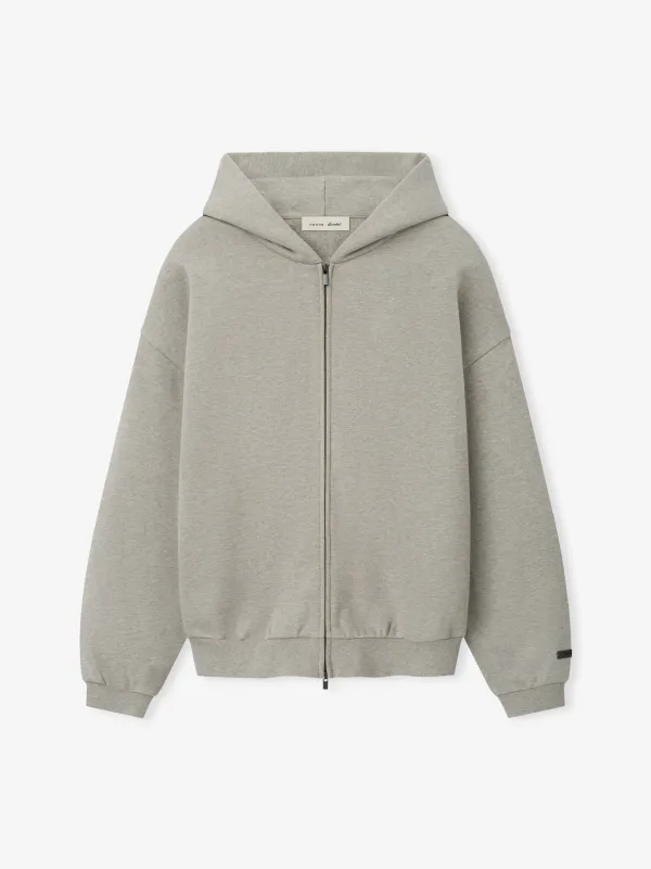 Embossed FW26 90s Relaxed Zip Up Hoodie made by Essentials