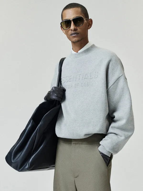 Embossed FW26 90s Relaxed Crewneck made by Essentials