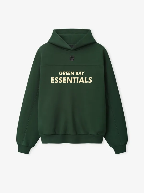 Packers 90s Relaxed Hoodie made by Essentials
