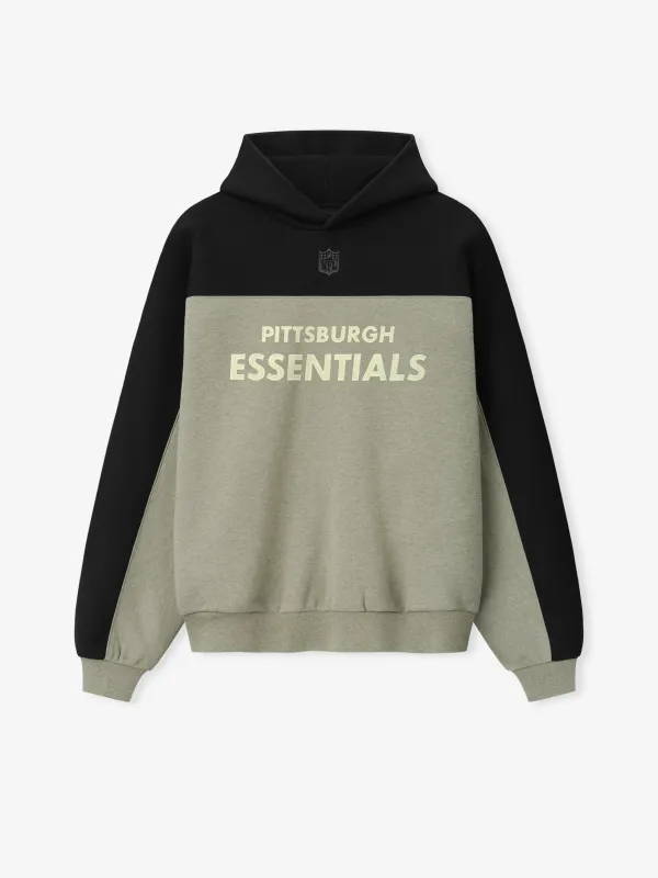 Steelers 90s Relaxed Hoodie made by Essentials