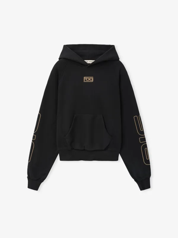 Womens Classic Raglan Hoodie made by Essentials