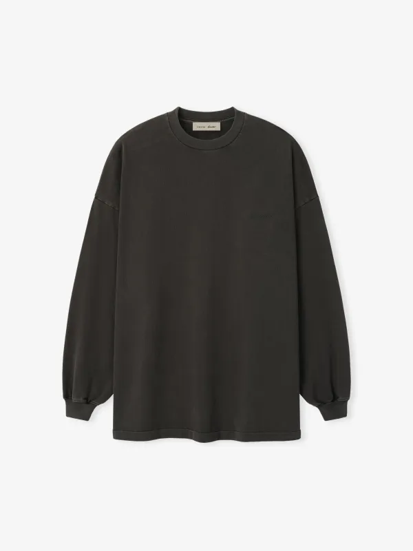 Signature 90s Relaxed  Long Sleeve Tee made by Essentials