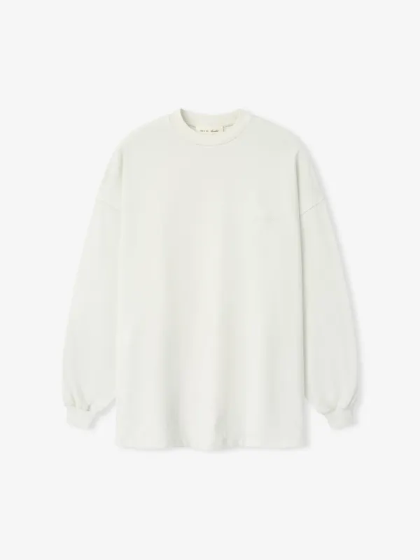 Signature 90s Relaxed  Long Sleeve Tee made by Essentials