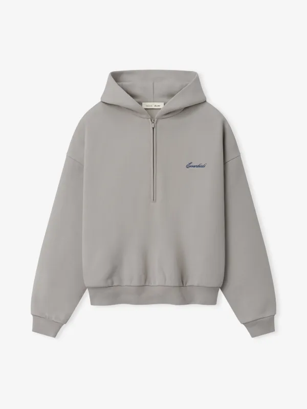 Signature Lounge Half Zip Hoodie made by Essentials