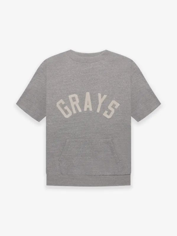 Grays 3/4 Sleeve Sweatshirt made by Fear of God