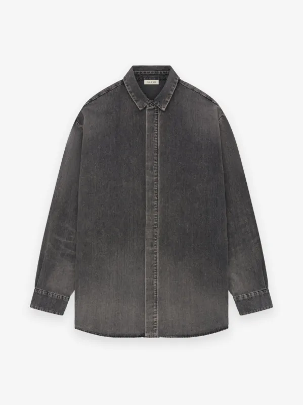 Vented Denim Shirt sold by Fear of God