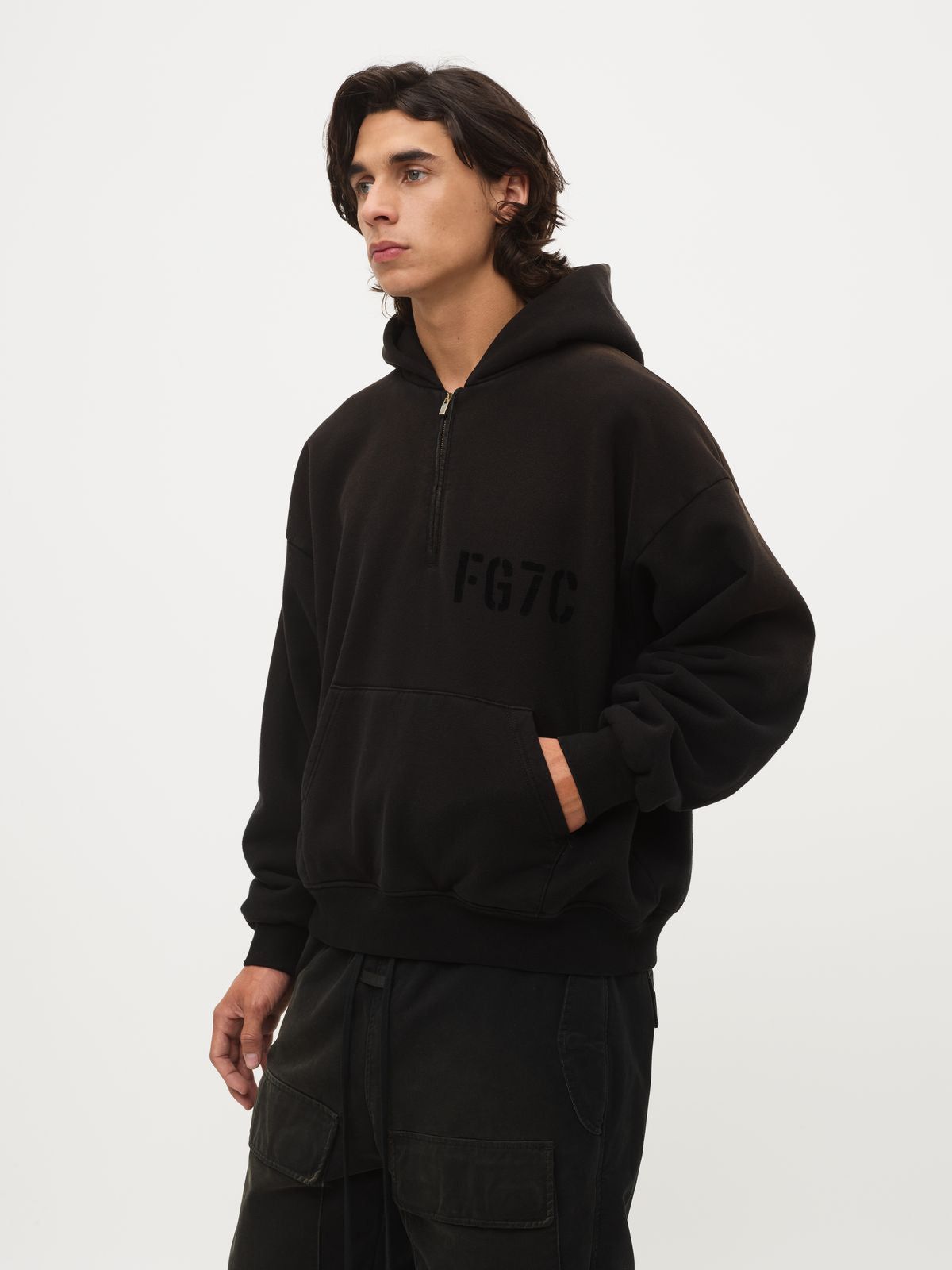 Long Sleeve Half Zip Hoodie sold by Fear of God product image thumbnail 4