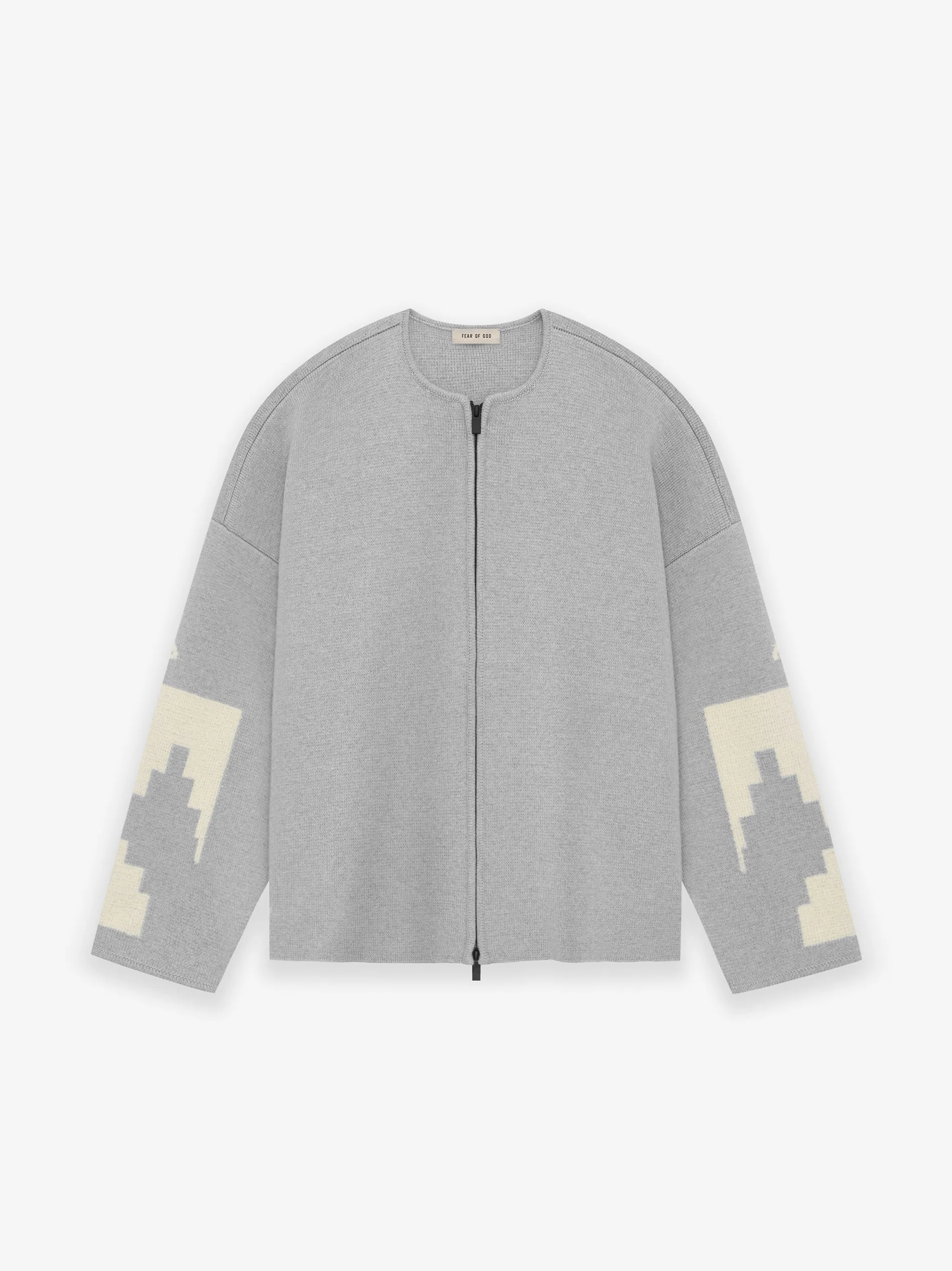 Thunderbird Wool Full Zip Sweater sold by Fear of God