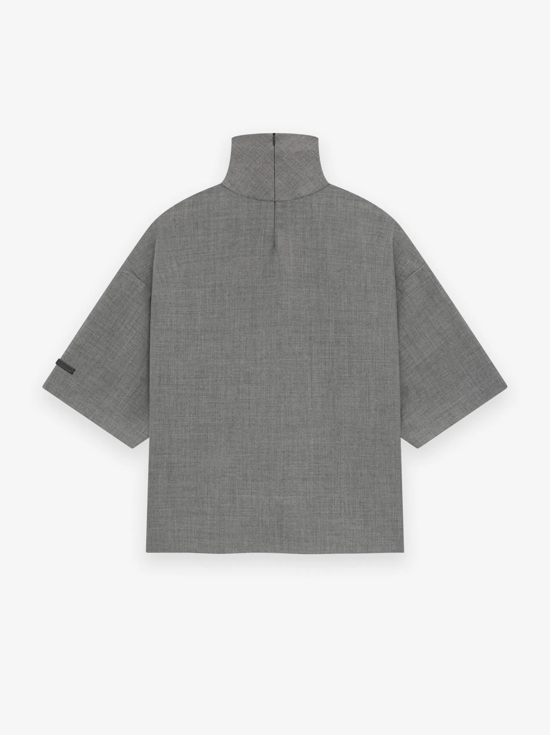 Wool Canvas High Neck Short Sleeve Shirt sold by Fear of God product image thumbnail 2