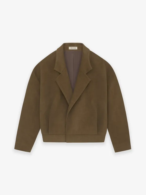 Moleskin Notch Lapel Jacket made by Fear of God