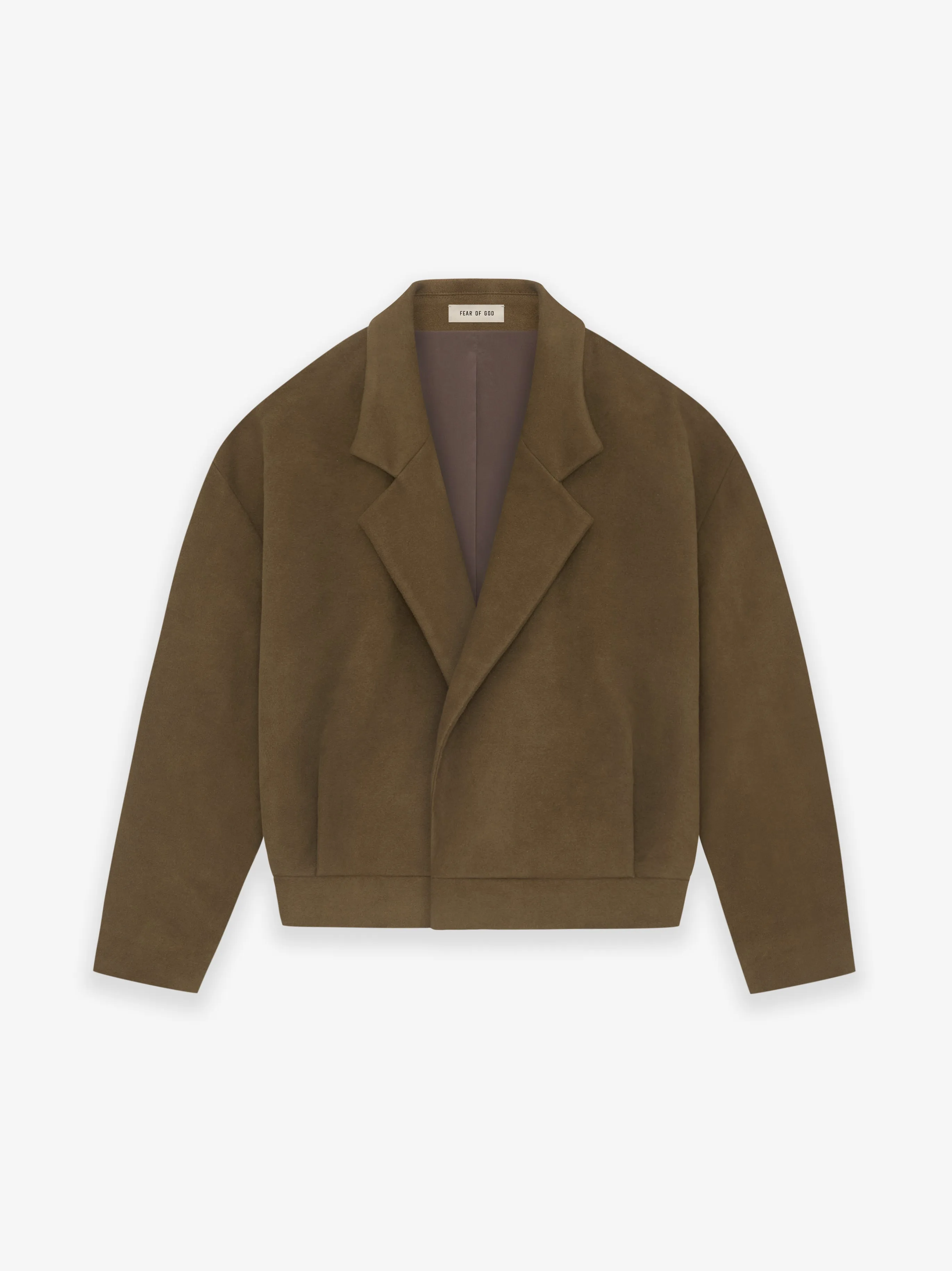 Moleskin Notch Lapel Jacket sold by Fear of God
