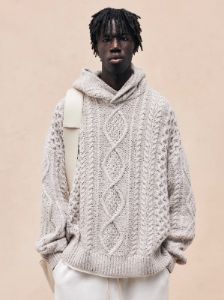 Cable Knit Hoodie sold by Fear of God