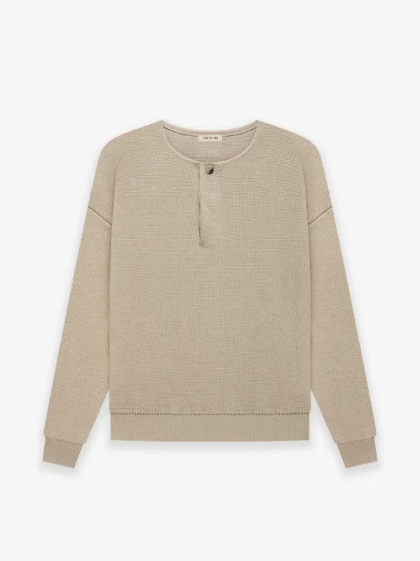Lightweight Merino Henley sold by Fear of God