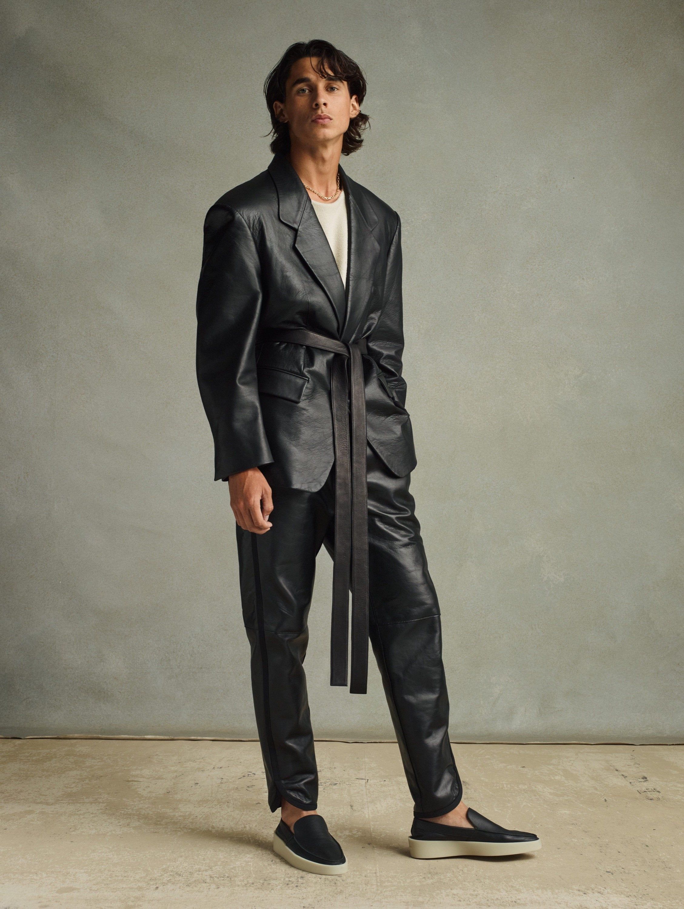 Leather Blazer sold by Fear of God product image thumbnail 3