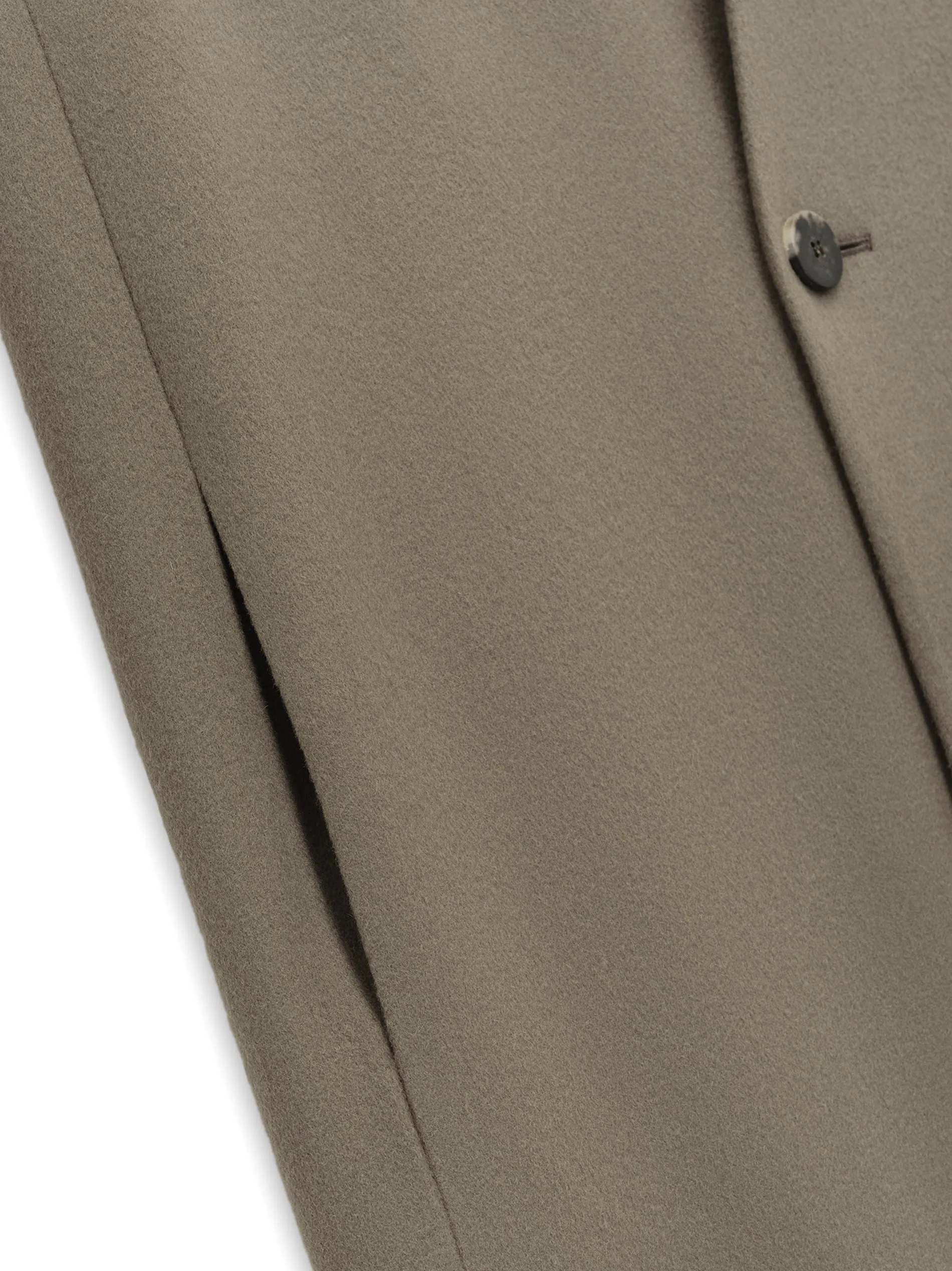 Melton Wool Lapelless Coat sold by Fear of God product image thumbnail 5